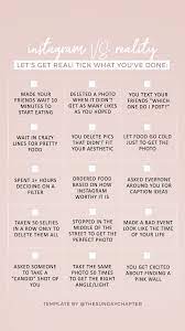 Instagram Vs Reality Story Template About Me Template Instagram Story Questions This Or That Questions