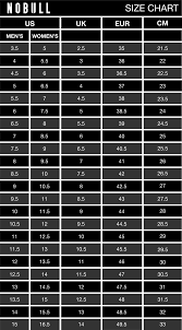 footwear sizing guide nobull support center