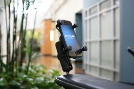 Love this ram mount, but make sure to use it properly otherwise it may dial 911 for ya. Permobil Ram X Grip Phone Holder