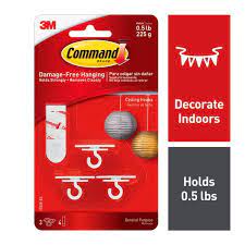 Gutter hooks ~ roof hooks Command Ceiling Hooks 3m United States