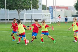 Join us for another calming yoga session with lara at the els club's 261 terrace. Spanish Soccer Schools Sign The Kids Up To Train Like Salgado