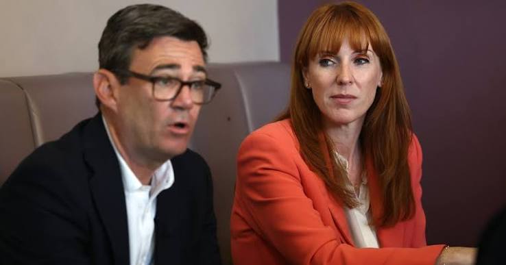 Andy Burnham Calls Out Angela Rayner's Emergency Wine Joke | HuffPost UK Politics