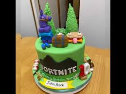 Tutorials to learn cake decorating online. How To Make Fortnite Cake Topper Youtube
