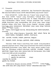 Kamus tesaurus bahasa indonesia (tbi) karya eko endarmoko adalah salah satu rujukan wajib bagi penerjemah, penulis, dan para pencinta bahasa indonesia. Sinonim Antonim Homonim