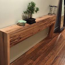 Messmate Hall Table In Its New Officer Home Recycle Recycledtimber Reclaimedtimber Recycled Timber Dining Table Timber Furniture Recycled Timber Furniture