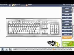 How To Draw A Computer Keyboard Youtube 400 x 300 png 65 кб. how to draw a computer keyboard