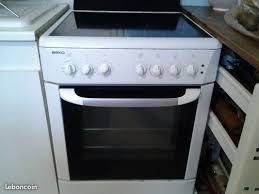 Cuisiniere Beko Electrique Four Chaleur Tournante Grill Avec Minuteur Plaque Vitro 4 Feux Tout Fonctionne Four Chaleur Tournante Chaleur Tournante Minuteur