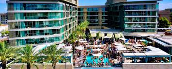 There are concentrations of hotels along scottsdale road and drinkwater boulevard, which also feature numerous shops; Contemporary Hotel In Downtown Scottsdale Az W Scottsdale Destination Spa Contemporary Hotel Scottsdale