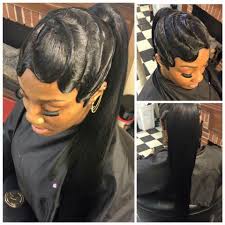 Also, to add some dramatic touch, pull out some small pieces of hair around your ponytail or wrap your. Waves And Ponytail On Fleek Hair Styles Human Hair Lace Wigs Ponytail Styles