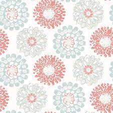 I don't know about you, but i'm craving some sunshine right about now. 3120 13701 Sunkissed Coral Floral Wallpaper By Chesapeake