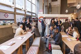 tfl and camden town brewery bar brewery design brewery bar retail interior design