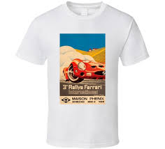 We did not find results for: 3 Rallye Ferrari International Tee Vintage Car Poster Car Enthusiast Retro T Shirt