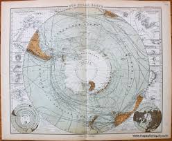 South Pole Sud Polar Karte Antique Maps And Charts