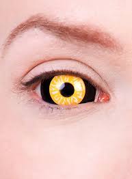 Image result for black sclera contacts