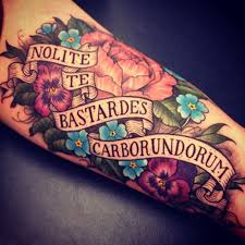 And for those, who are fond of meaningful words and phrases, know that latin sayings with meanings can be really great for getting inked. Latin Tattoos Inked Magazine Tattoo Ideas Artists And Models