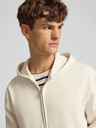 CHAMPION Sweatjack met capuchon in offwhite online kopen