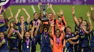 Sigan pasando más partidos por la tv #championsfemenina @uwcl. Wolfsburgo 1 3 Olympique De Lyon El Olympique De Lyon Gana Al Wolfsburgo Y Se Proclama Campeon De La Champions Femenina