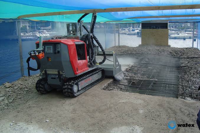 Hydro demolition machine - hydrodemolition equipment robot - water jetting  machine| water jetting equipment | water blasting machine | hydro blasting  machine | hydro jetting machine|
