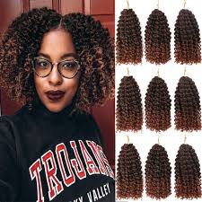 See more of bbs african hair braiding on facebook. Marlybob Curly Crochet Hairstyles Synthetic Hair Braids Braiding Hair Kinky Curl Hair Bundles For Black Women 9 Packs Amazon De Beauty