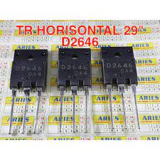 Kapasitor damper di bagian horizontal. Transistor Horisontal 29 Inch D2646 Shopee Indonesia