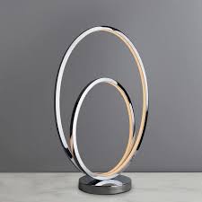 Menton Dimmable Integrated Led Chrome Table Lamp Chrome Table Lamp Office Lamp Design Lamp