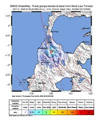 Gempa magnitudo 6,4 guncang aceh. Gempa M 4 4 Terjadi Di Tomado Sulteng Berpusat Di Darat