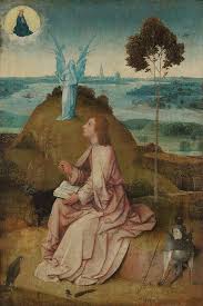 Beautiful Belgium Hieronymus Bosch Saint John The Evangelist On Patmos C 1489 Sour Hieronymus Bosch Paintings Hieronymous Bosch St John The Evangelist