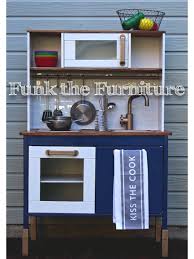 Ikea Kids Kitchen Duktig Hack Valspar Gloss Spray Paint In Indigo Rustolieum Metall Simple Kitchen Remodel Kitchen Remodel Countertops Cheap Kitchen Remodel