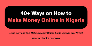 Here you will see the latest online money making this is currently one of the best ways to make money online here in nigeria. 40 Ways On How To Make Money Online In Nigeria 2020