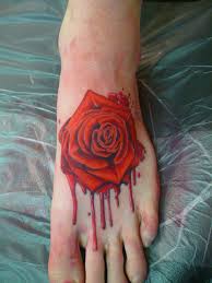 Like we said earlier birds continue to be the most popular style of tattoo to get on your foot and this is a great example of why. Rose Foot Tattoo Design Tutorialchip