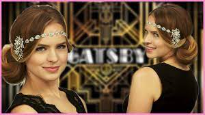 Easy Great Gatsby Inspired Halloween Hair Tutorial With Kayley Melissa Gatsby Hairstyles For Long Hair Gatsby Hair Long Hair Styles