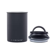 Maintain peak freshness longer than ever. Airscape Airless Coffee Storage Canister Planetary Design