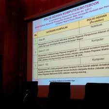 Pegawai polis berpangkat asp direman. Komtar Auditorium C Georgetown Pulau Pinang