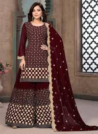 Buy sharara suit for bridal | maharani art silk embrodireed sharara. Buy Bulk Wholesale Sharara Suits Online Trendy Catalog