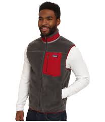 Patagonia Fleece Classic Retro X Vest In Gray For Men Lyst