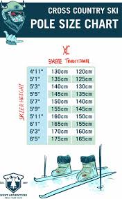 36 All Inclusive Xc Ski Pole Size Chart