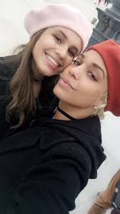 Paris, France with my sister and Annika Johansson-Ford couldn't be happier!