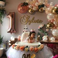 Ideas Para El Primer Cumpleanos Decoraciones Mas Bonitas Adornos Centros De Mesa
