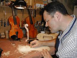 Meet Marc Gregoire and visit Gregoire's Violin Shop for violin cello viola  stringed instruments made by Vermont violin maker luthier Marc Gregoire
