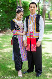 Hmong Pants Suit Matching Set Hmong Clothes Hmong Fashion Traditional Outfits