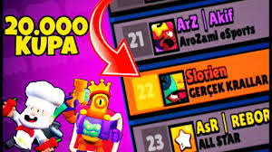 Selam ben yunus brawl stars kim daha pro ? Dynamike Ile 20 000 Kupaya Ulastim Brawl Stars Youtube