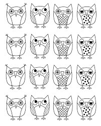 In case you don\'t find what you are looking for, use the top search bar to search again! Free Printable Owl Coloring Pages For Kids