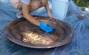 How to clean a rusty fire pit. How To Refinish A Rusty Fire Pit Painting A Fire Pit Dunn Diy