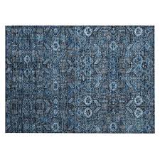 Homeroots Blue And Black 2 Ft X 3
