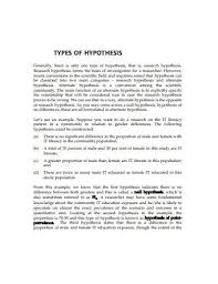 The researcher then does research that is to prove the hypothesis. Free 11 Research Hypothesis Templates In Pdf Ms Word Free Premium Templates