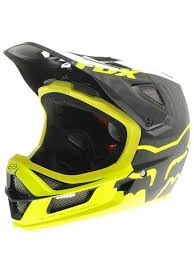 Black And Yellow Motorcycle Helmet Fox Black Yellow Rampage Pro Mtb Helmet Fox Freestylextreme Mountain Bike Helmets Mountain Biking Gear Bmx Gear