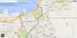 Map Of Causeway Bay District Victoria Hong Kong Gwulo Old Hong Kong