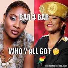 4 Queens: Monie, Rage ,Latifah, Lyte👑👑👑👑