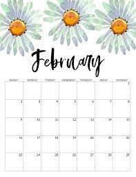 Better yet, why not download different styles for different months of 2021? 62 Free February Calendar Templates Ideas February Calendar Calendar Printables Monthly Calendar Template