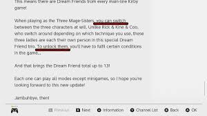 To unlock them, you have to fulfill certain conditions in the game… Sean Dee W On Twitter Well I M Really Glad You Can Switch Have To Unlock The Three Mage Sisters Kirbystarallies Nintendoswitch